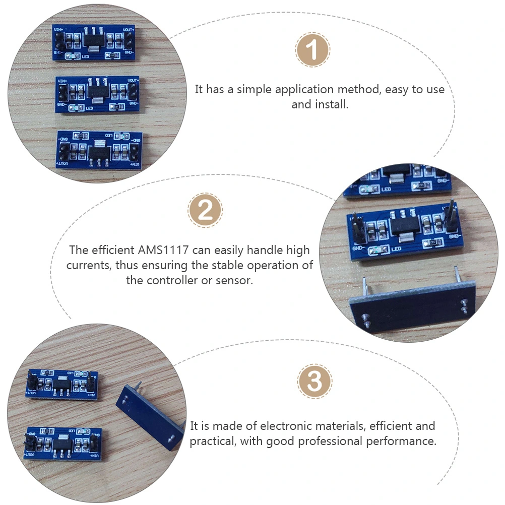 5pcs AMS1117 Voltage Regulator Buck Converter Voltage Linear Regulator