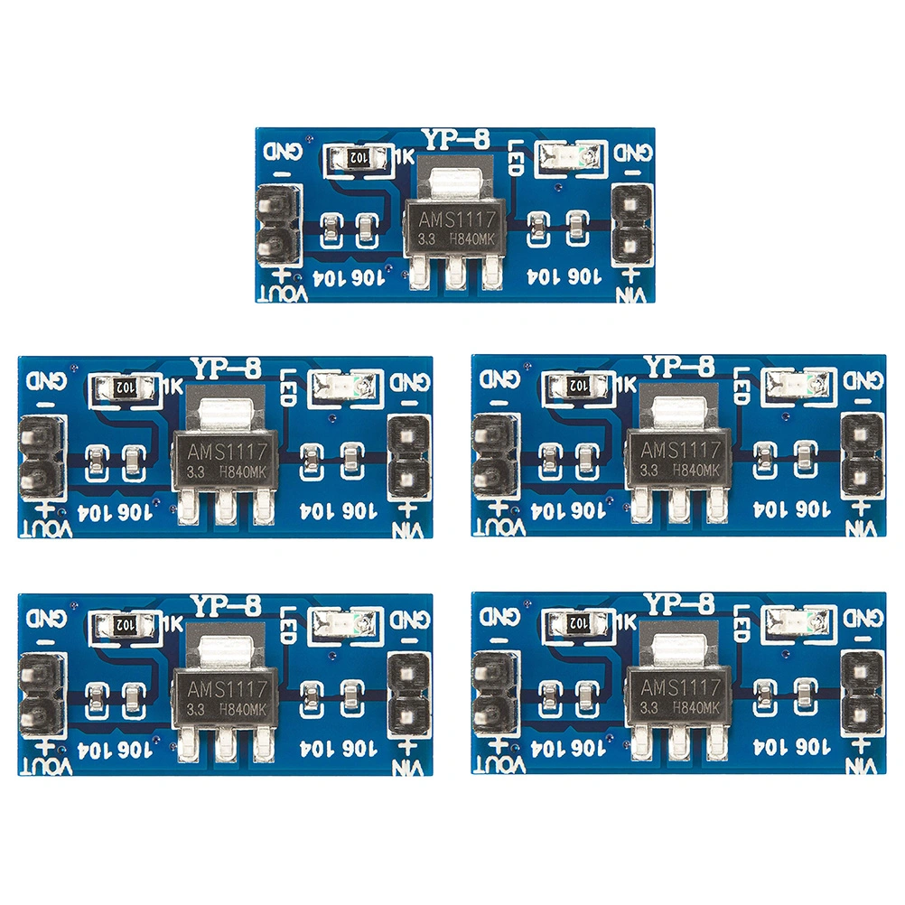 5pcs AMS1117 Voltage Regulator Buck Converter Voltage Linear Regulator