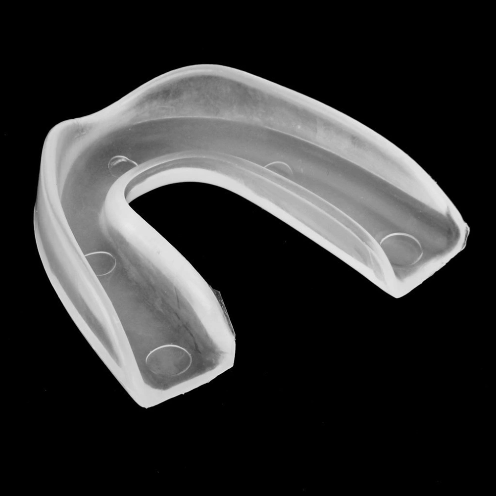 Adult Sports Bruxism Mouth Guard Tooth Protector (White)