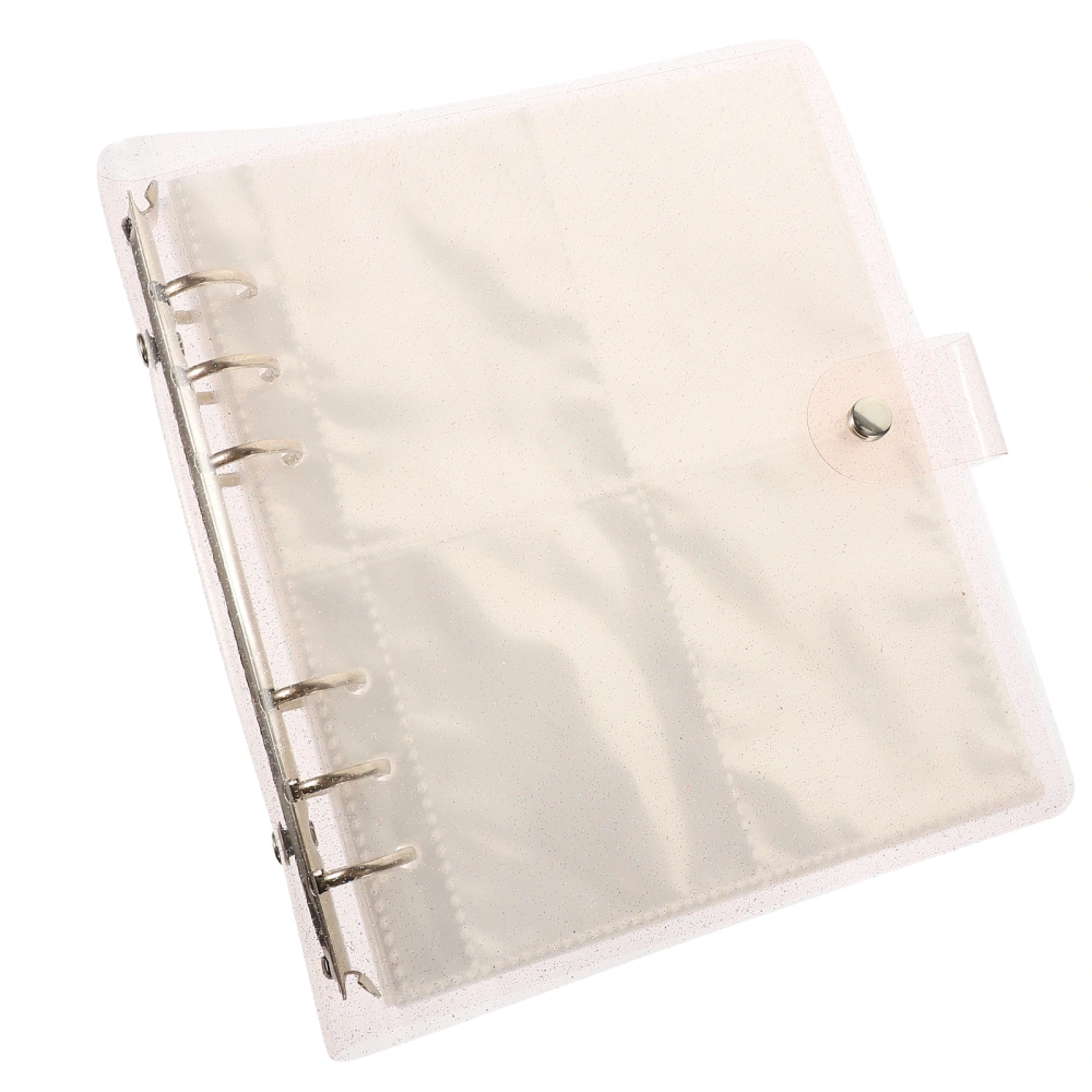 1 Set of Transparent Photo Album Large Capacity Photocard Holder Loose Leaf Album