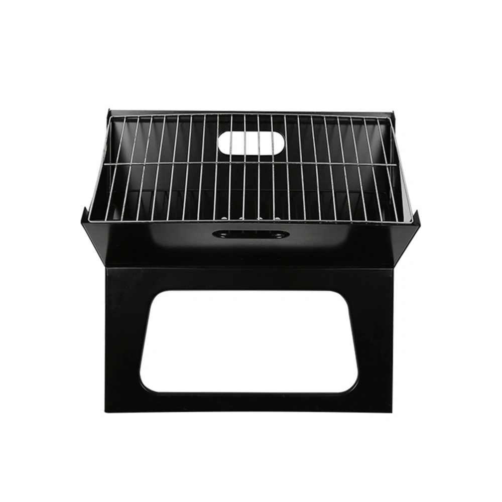 Foldable and Portable Charcoal Barbecue Grill Compact Notebook Charcoal BBQ X-grill for Home Outdoor Party 44X29X36.5CM