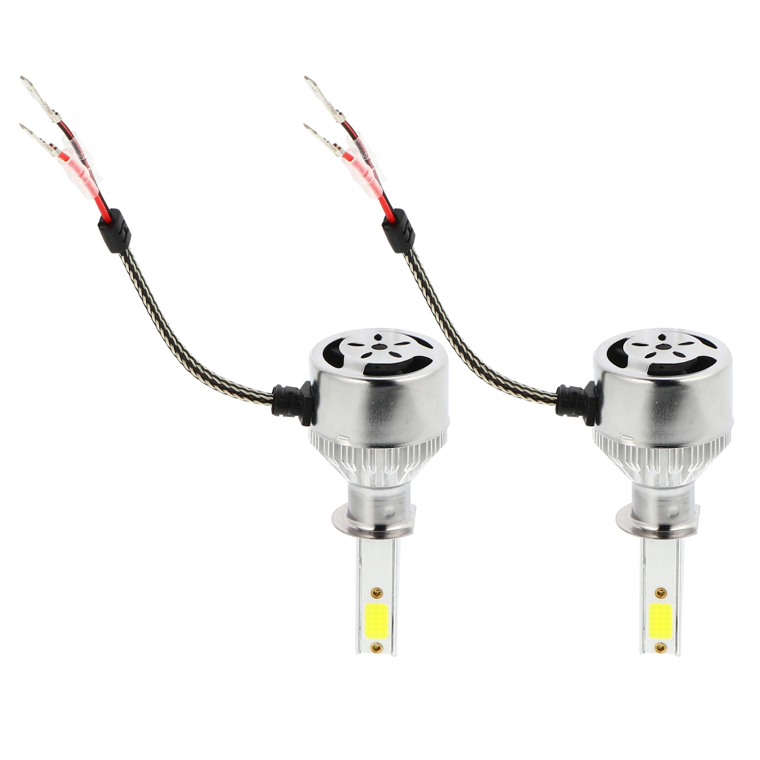 A Pair of H1 Headlight LED Bulb Car Headlight Lamp Head Lights for Car