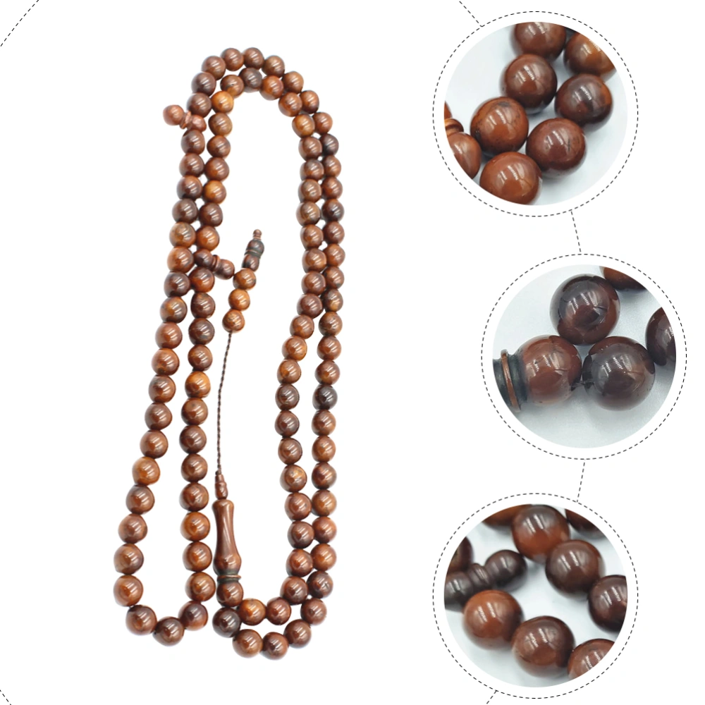 Muslim Holding Rosary Exquisite 99 Muslim Prayer Beads String Islamic Rosary