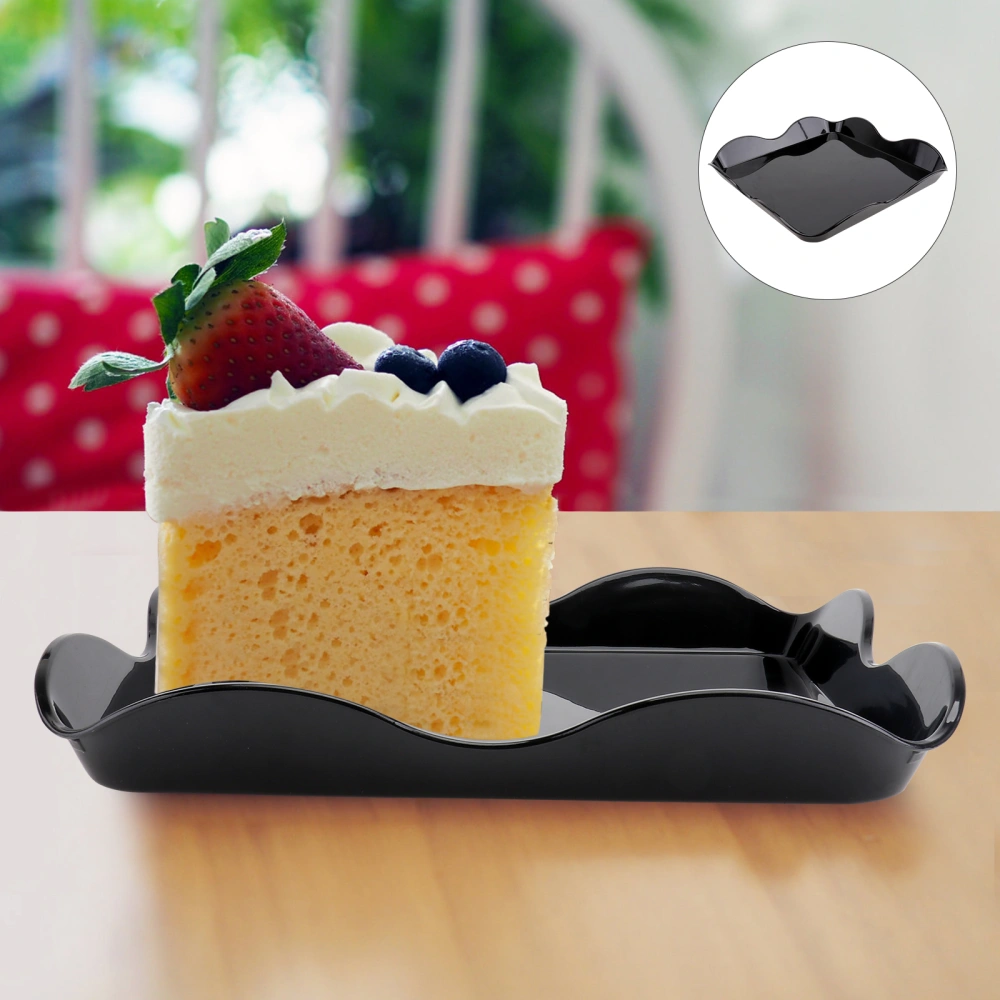 1pc Creative Dessert Tray Practical Cake Tray Bakery Use Food Tray Bread Plate