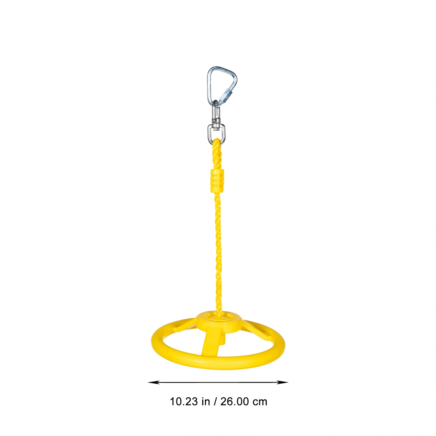 Children Lifting Ring Indoor Gym Ring Funny Steering Wheel Swing for Kids Plastic Fitness Ring