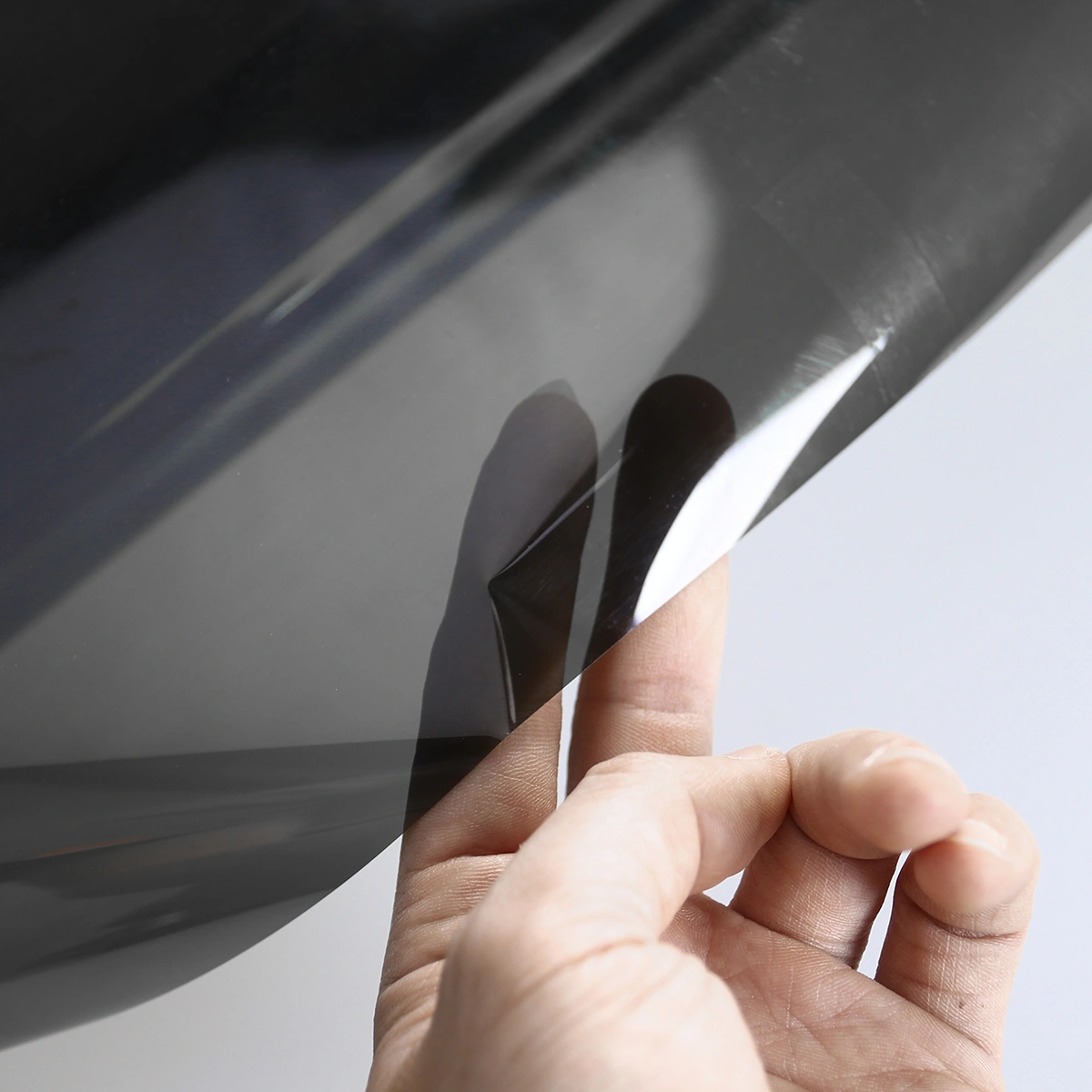 75cm × 6M Car Van Window Tint Film Universal Fit for Privacy & Sun Glare Heat Reduction (Light Black)