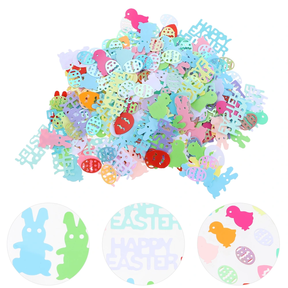 3 Packs Easter Party Decorative Cartoon Confetti Decoration Party Decoration