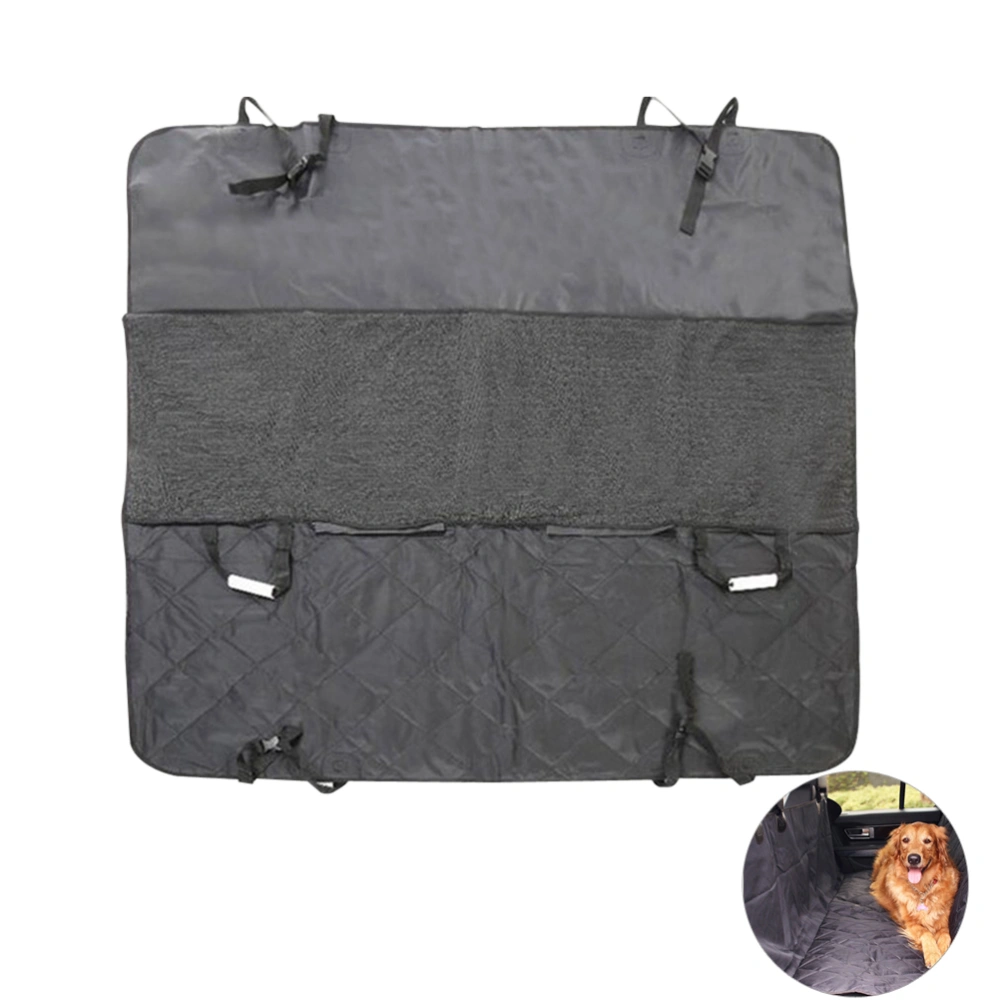 Anti-skid Pet Seat Cover 147*137cm Waterproof Dog Back Seat Covers Pad for Auto Backseat