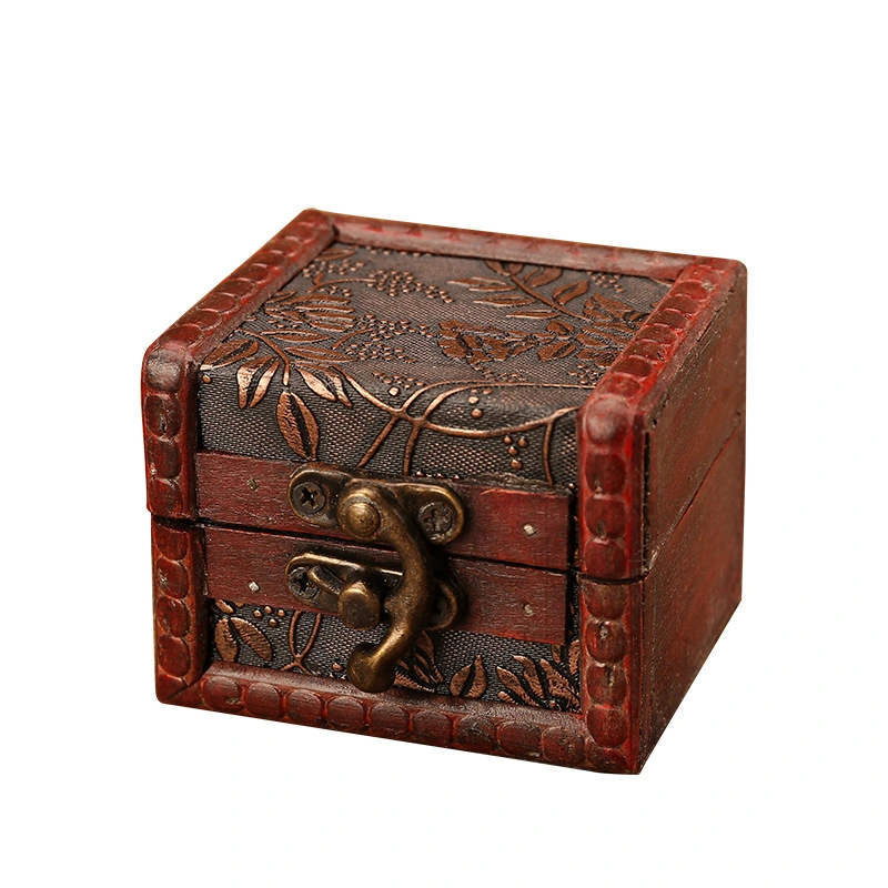 Vintage Jewelry Box Small Jewelry Box Trinket Storage Box Portable Jewelry Box