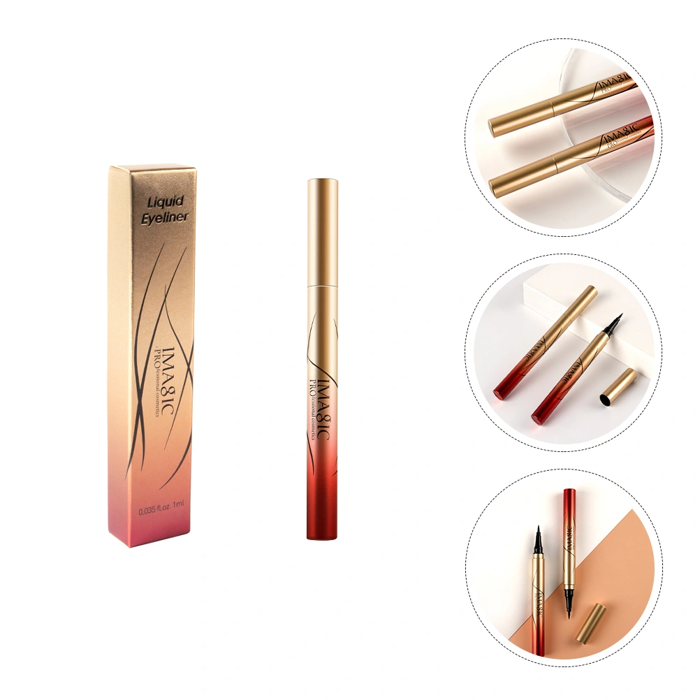1Pc Waterproof Eyeliner Pen Long-lasting Eyeliner Makeup Liquid Eyeliner Supplies