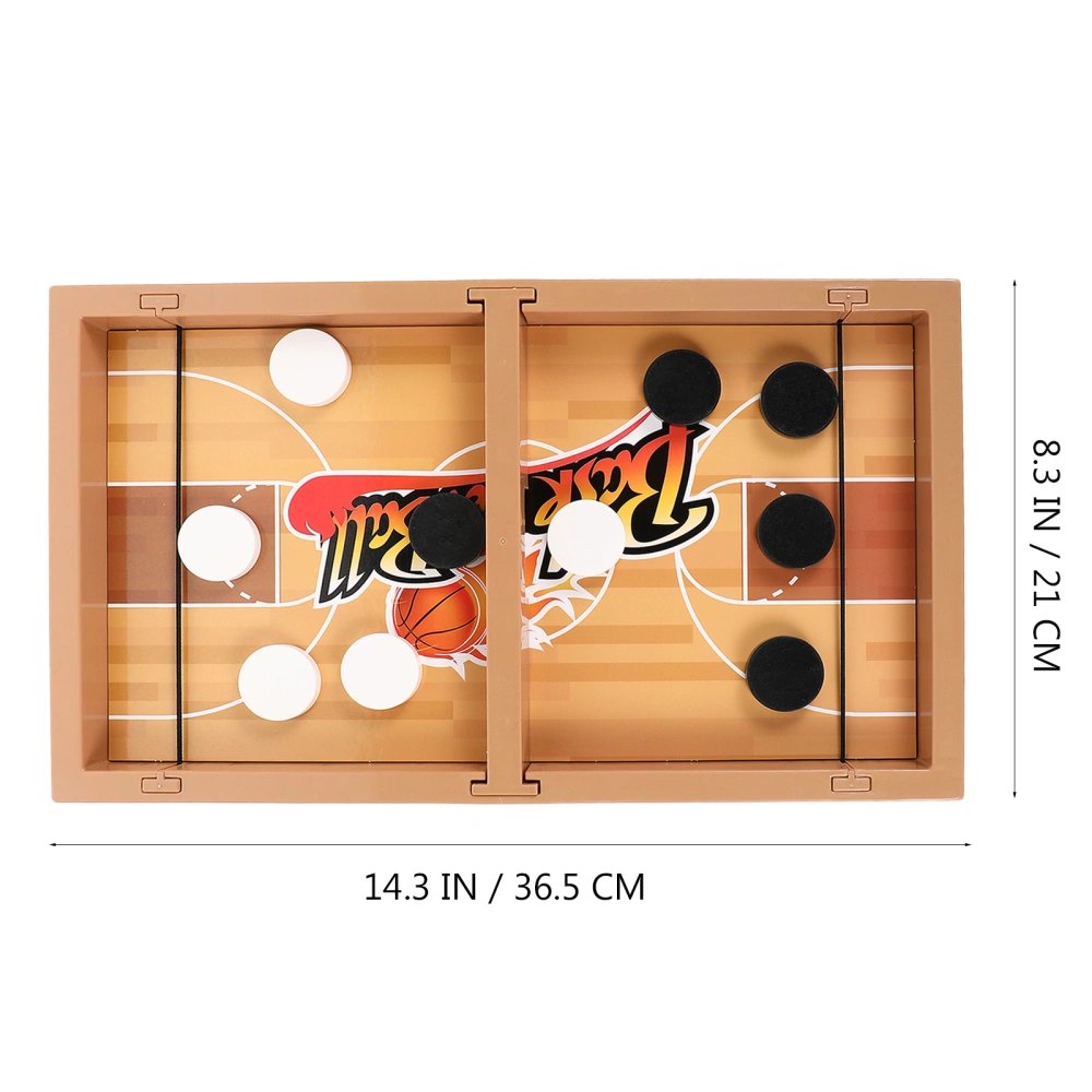 1 Set Sling Hockey Game Board Sling Table Game Party Desktop Battle Toy