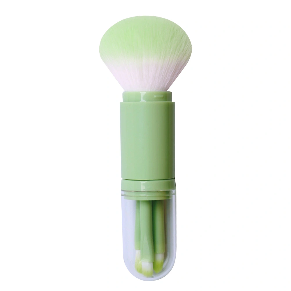 1 Set Multifunctional Makeup Brush Set 4-in-1 Makeup Brushes Powder Brush