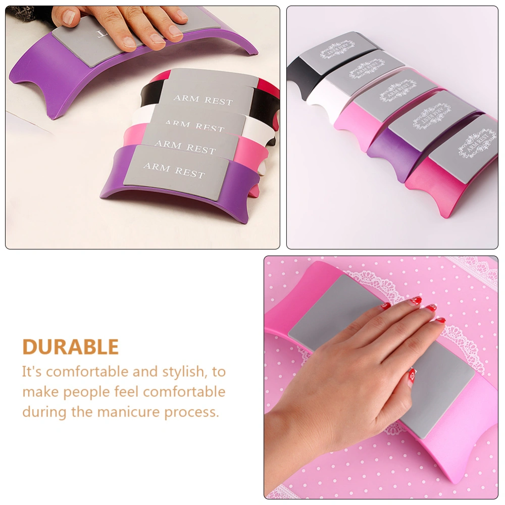 2pcs Nail Pillow Hand Rest Silicone Arm Rest Manicure Hand Rest for Nails