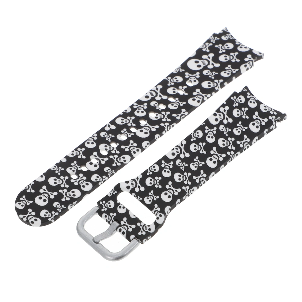 Watch Strap Silicone Watch Band Printed Watchband Compatible with Galaxy Watch 4