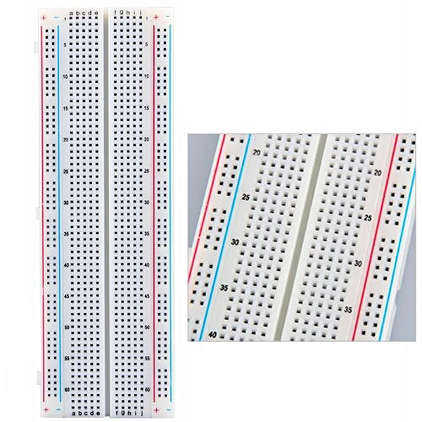 Universal 830 Tie-points Contacts Solderless Breadboard PCB Experiment Board Test Circuit Board