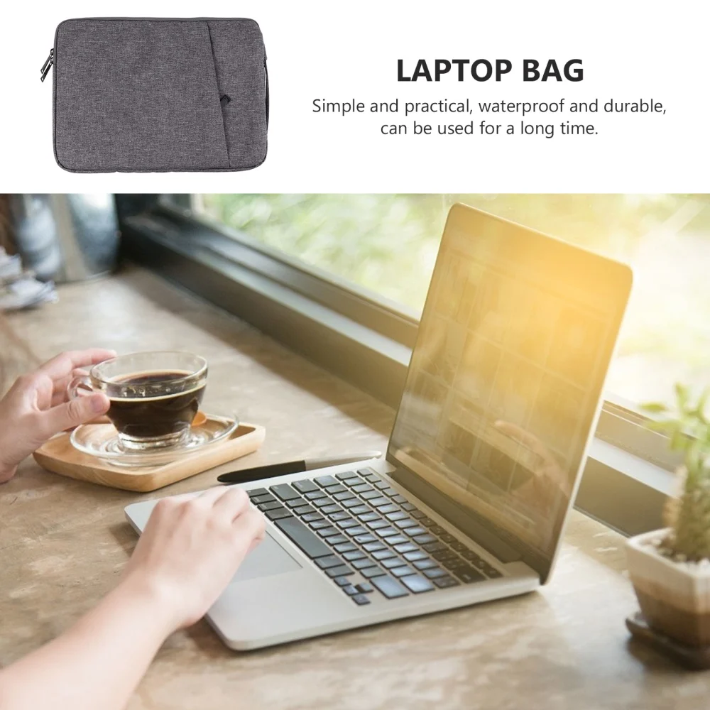 1Pc Laptop Bag Portable Laptop Handbag Fashion Computer Bag Laptop Sleeve