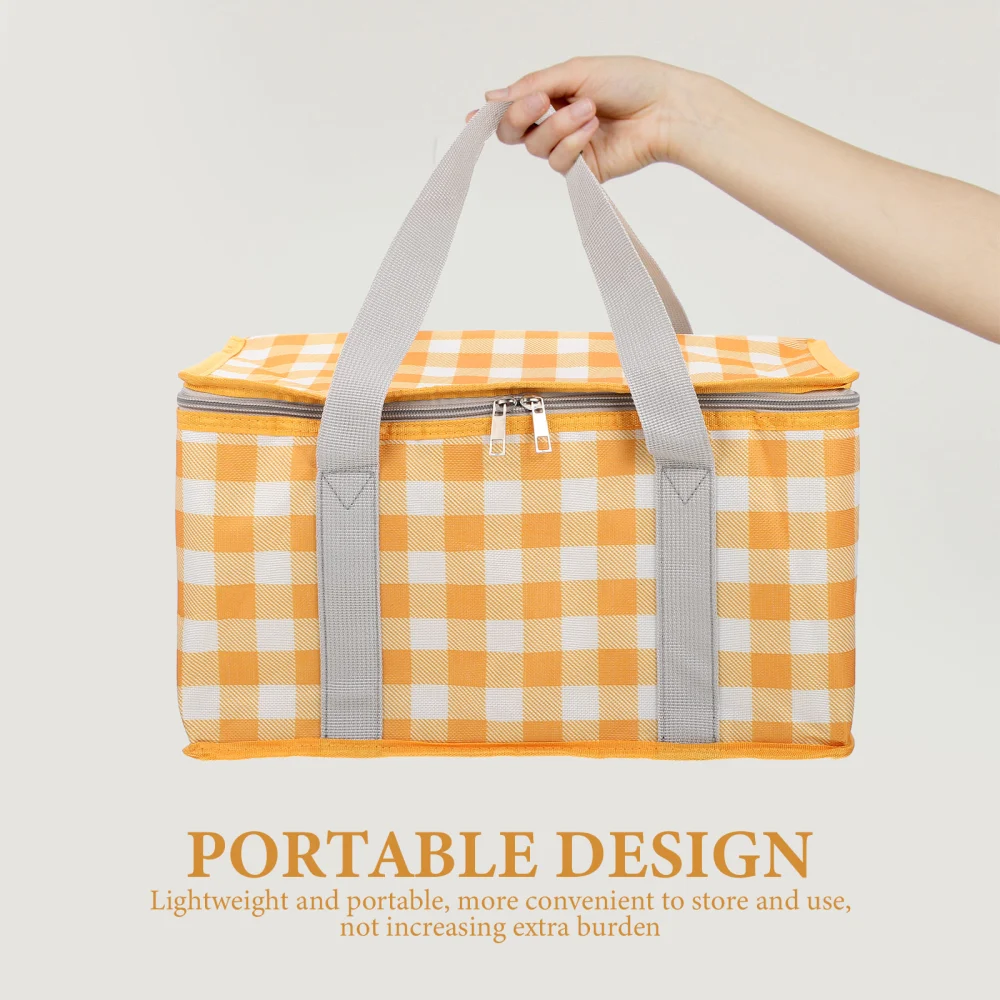 Multi-function Bento Bag Convenient Insulation Bag Waterproof Delivery Bag Bento Accessory