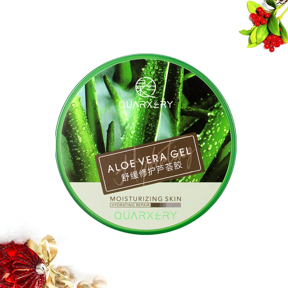 180g Organic Aloe Vera Gel Nature Soothing and Moisture Aloe Vera Skin Moisturizer for Face Skin Care Acne Sun-burnt (Green)