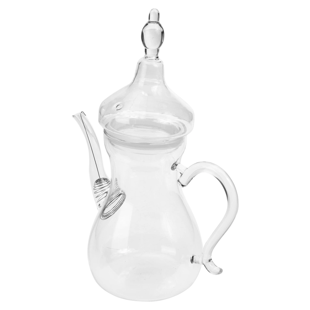 Middle East Style Teapot Decorative Glass Teapot Heat-Resistant Tea Maker