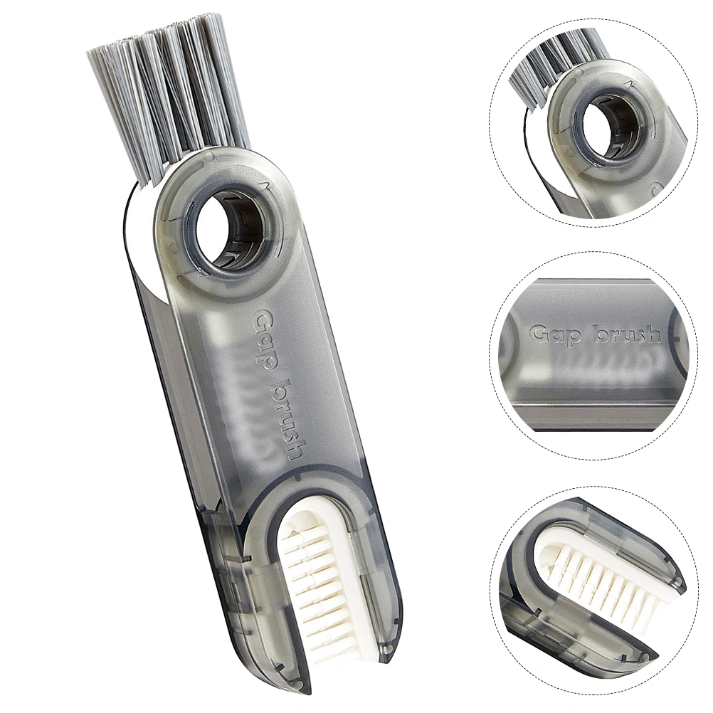 3-in-1 Tiny Bottle Cup Lid Detail Brush Straw Cleaner Multi-Functional Bottle Brush