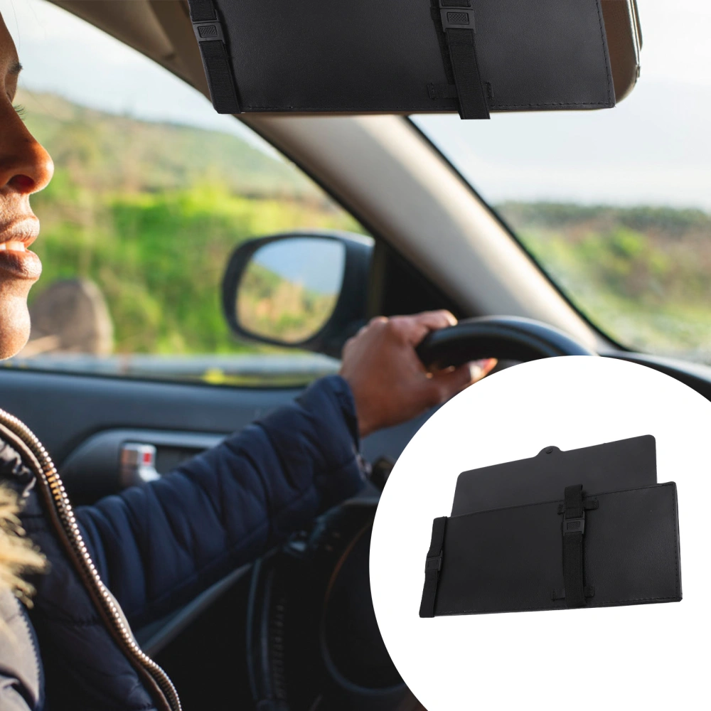 Car Sun Visor Multifunctional Car Visor Sunshade Retractable Vehicle Sun Visor