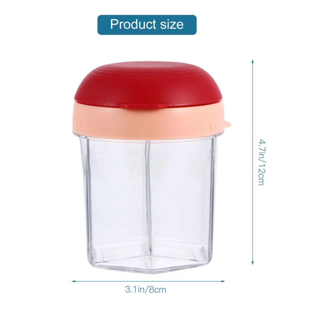 1Pc Portable Baby Milk Powder Container Baby Formula Dispenser Divided Box