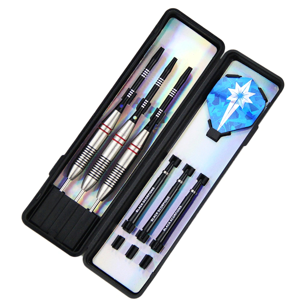 3 PCS/ Set Stainless Steel Professional Darts Flights Darts Aluminum Shafts Outdoor and Indoor Sports Games