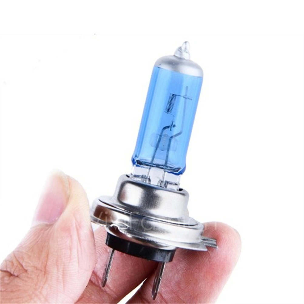 2pcs H7 DC 12V 55W Car Auto Halogen Headlight Headlamp Lamp Light Bulb (White)