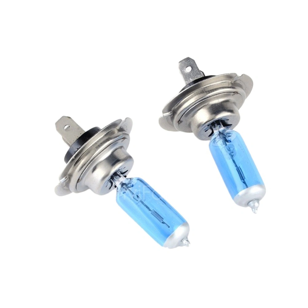 2pcs H7 DC 12V 55W Car Auto Halogen Headlight Headlamp Lamp Light Bulb (White)