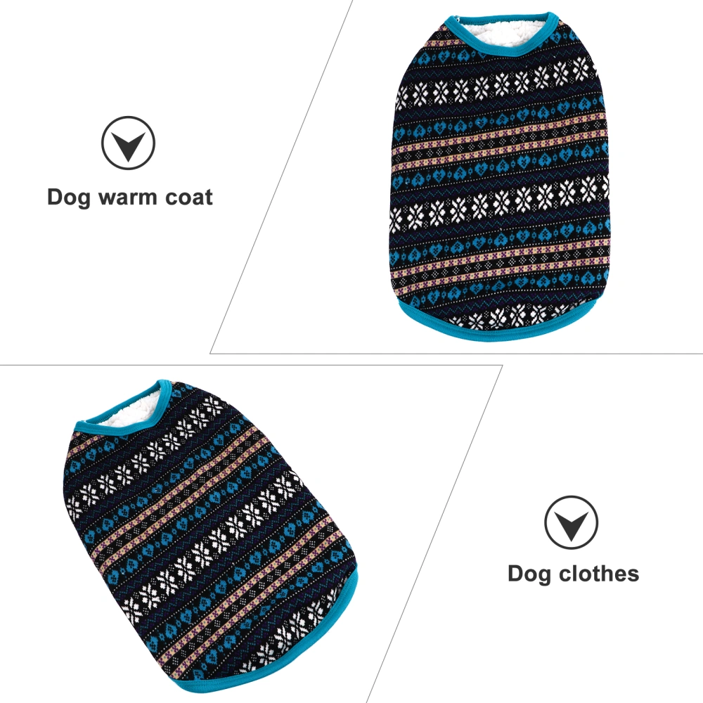 Pet Turtleneck Jumper Warm Sweater Dog Outfit for Autumn and Winter