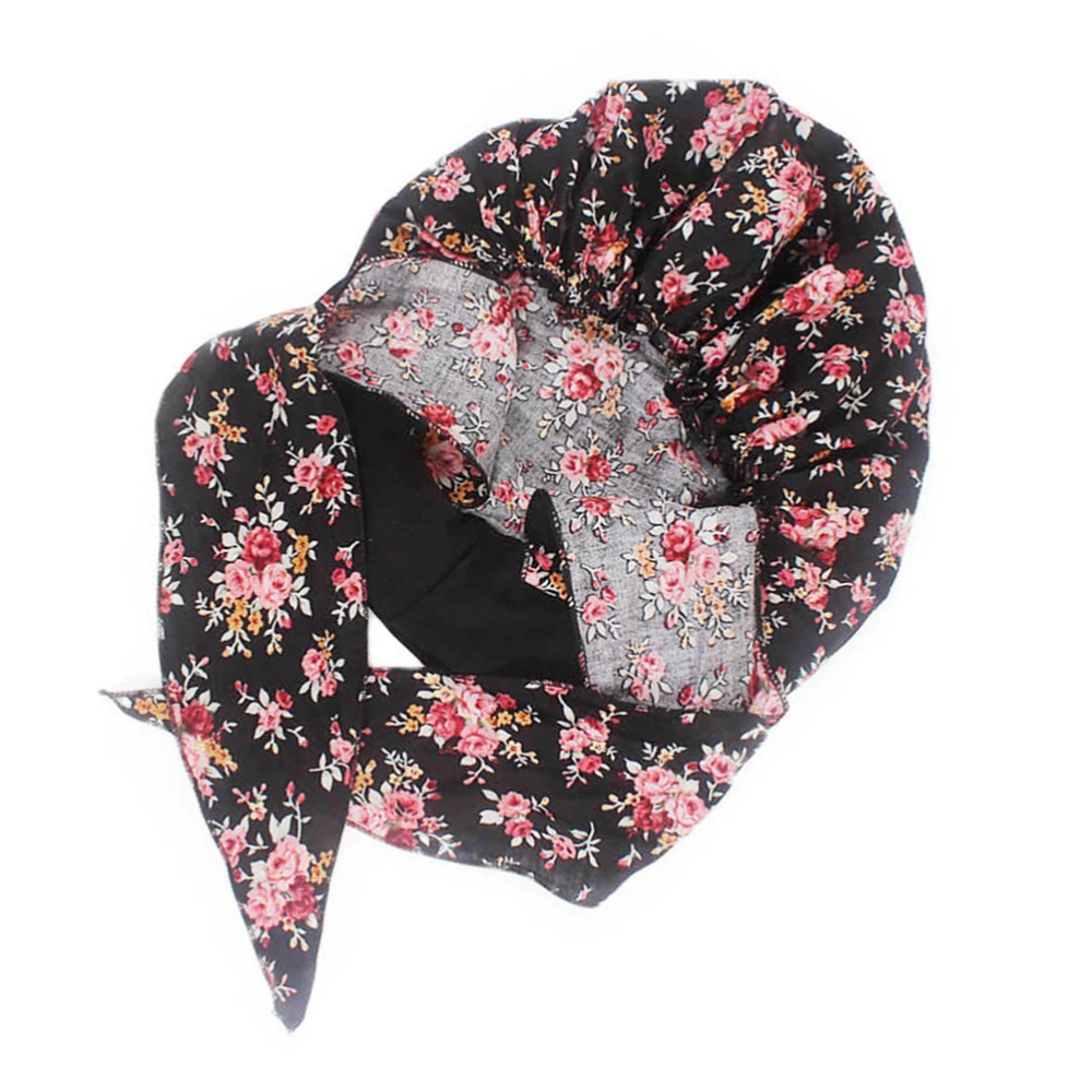 1PC Elastic Wide Sleep Head Wrap Printed Chemotherapy for Lady