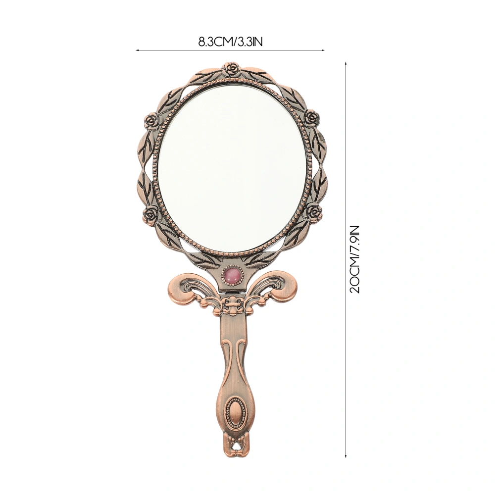 Makeup Mirror Cosmetic Mirror Folding Makeup Mirror Delicate Handheld Mirror