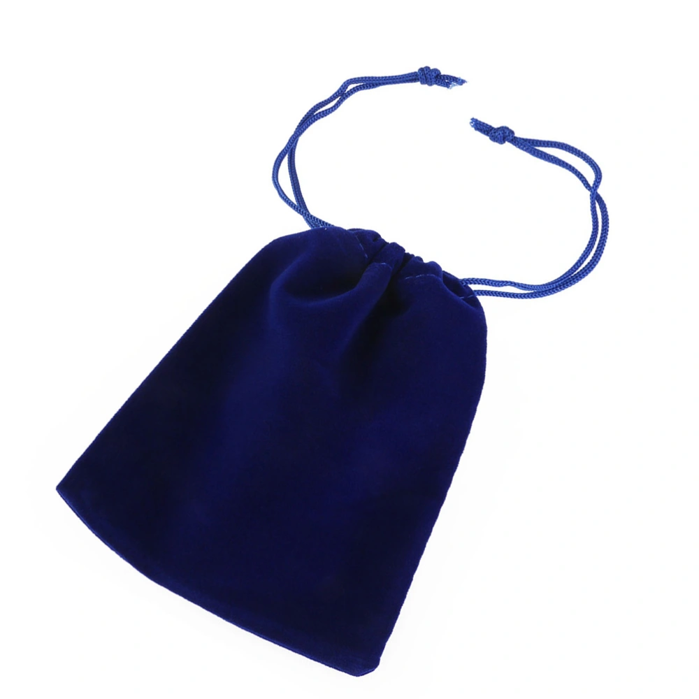 10pcs 7*9cm Drawstring Wedding Favor Gift Bags Candy Bag Jewelry Pouch (Royal Blue)