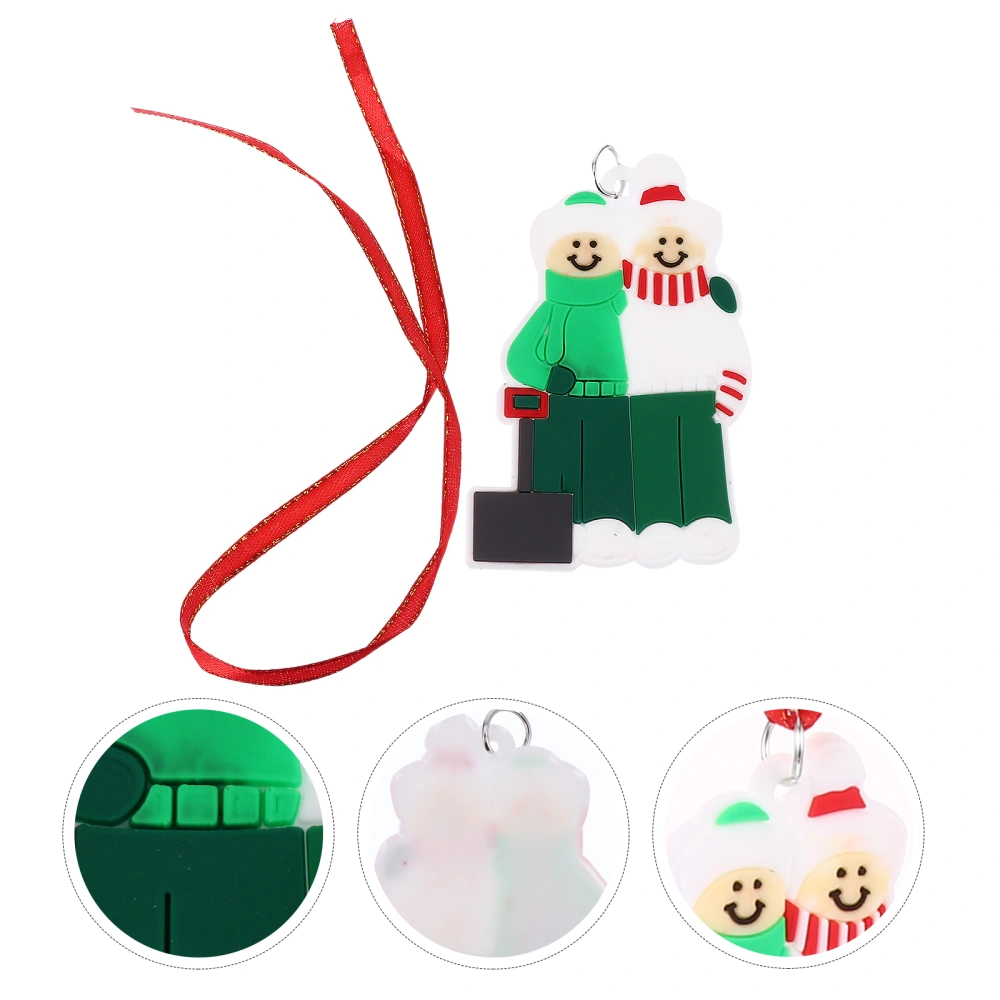 1pc Christmas DIY Pendant PVC Wall Pendant Christmas Hanging Decor