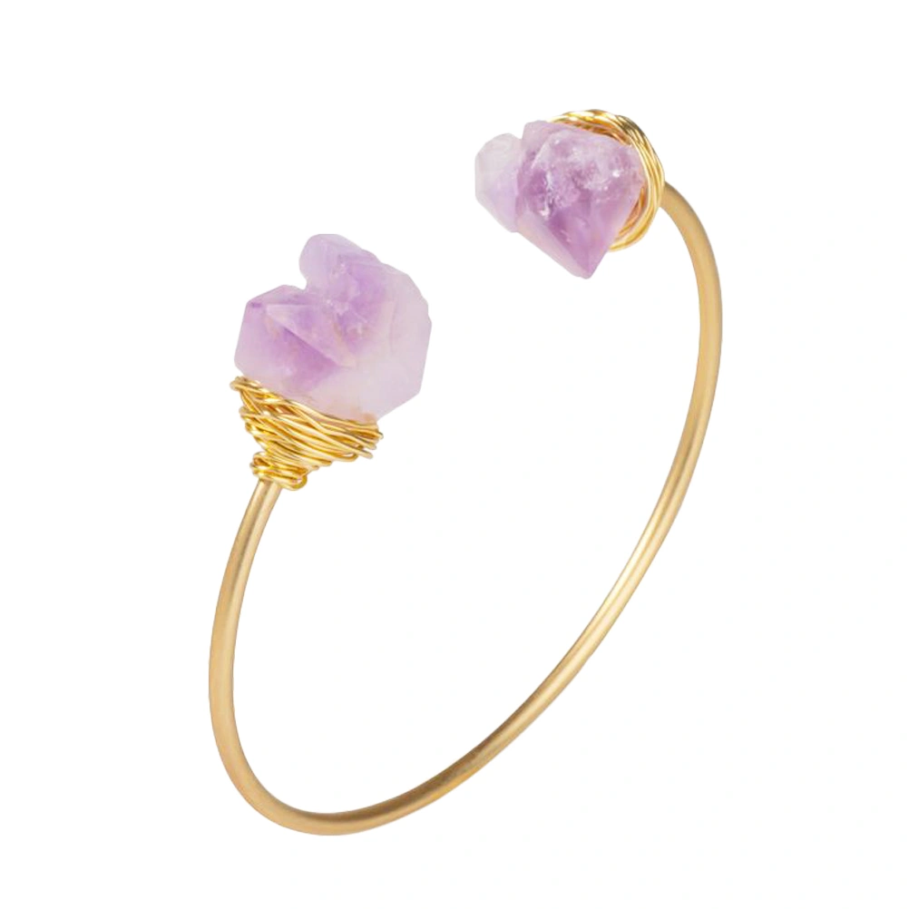 Creative Natural Stone Bracelets Fashion Bangle Elegant Wrist Chain Delicate Jewelry for Woman Girl Lady