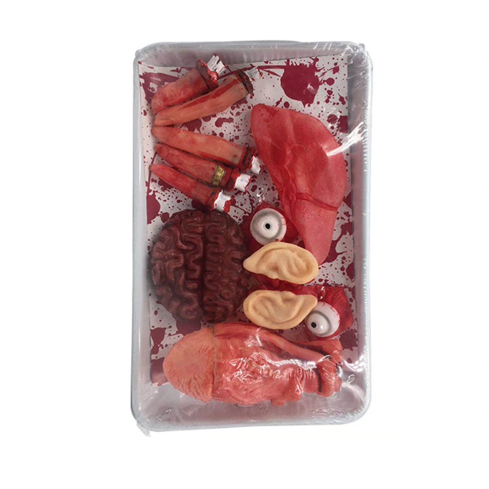 Chopped Human Parts Meal Box Decoration Halloween Party Value Pack Decoration