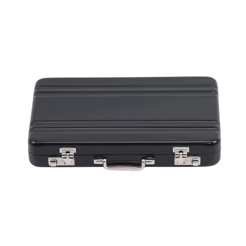 Novel  Business Card Storage Holder Safe Box Shape Card Box Portable Name Card Holder