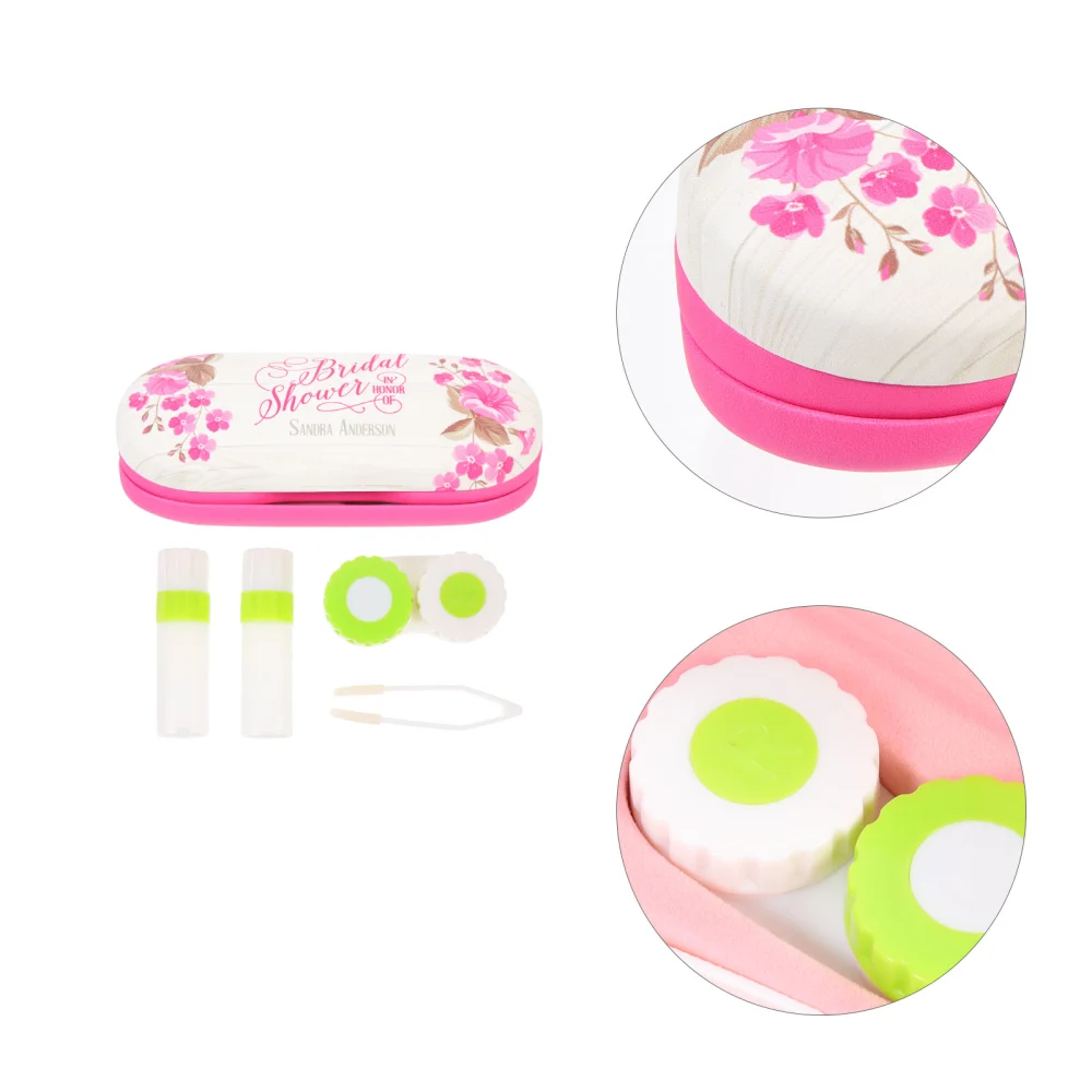 1 Set of Outdoor Eyeglass Case Portable Contact-lens Case Household Eyeglass Box