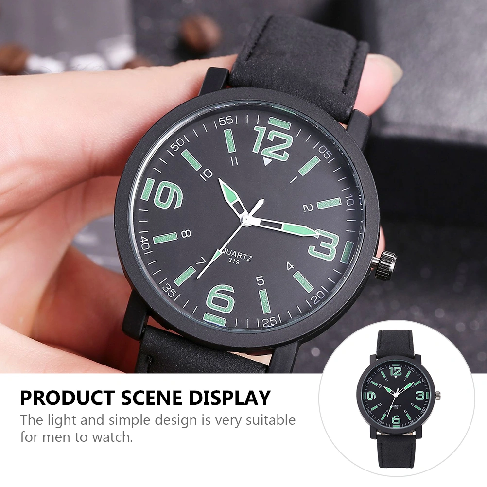 Mens Watches Luxury Quartz Watch Men Casual Slim Watch Digital Watch