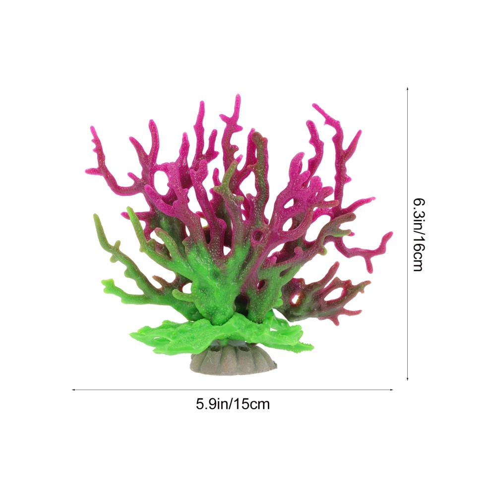 Aquarium Coral Decoration Artificial Coral Fish Tank Resin Coral Ornament