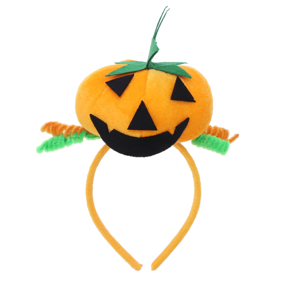 Pumpkin Shape Decoration Use Tool Hair Clip Ball Shape Headband Masquerade Show With Decorative Props