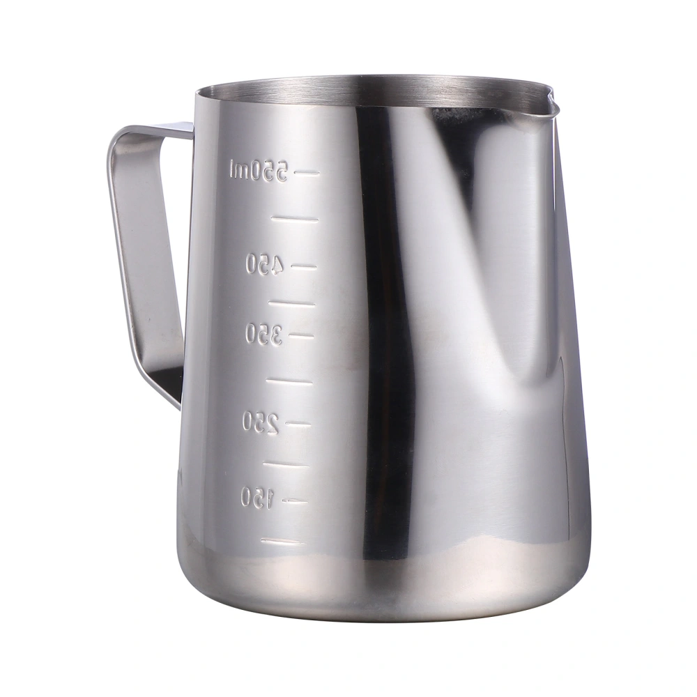 1PC 550ml Measuring Cup Stainless Steel Measurement Scales Cup with Handle