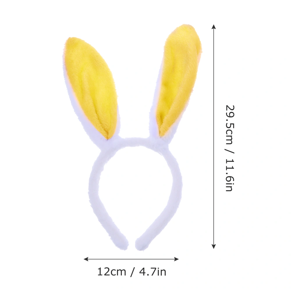 2 Set Creative Plush Rabbit Costume Easter Party Decor Props Rabbit Headband