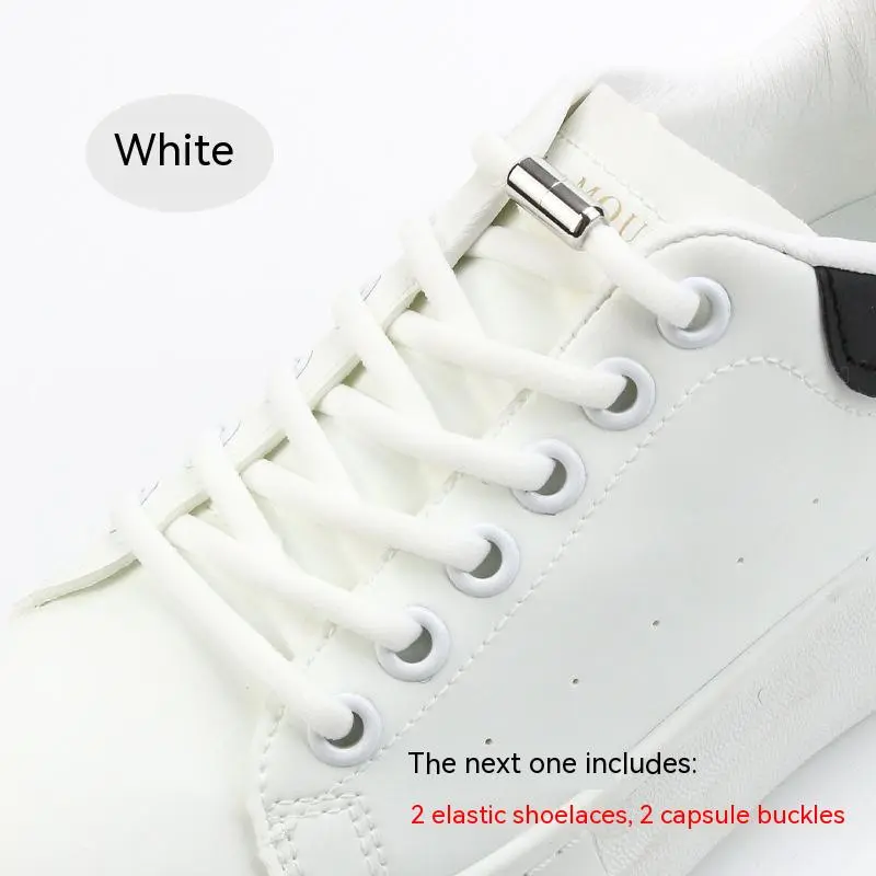 Free Metal Capsule Elastic Shoelace Buckle Accessories