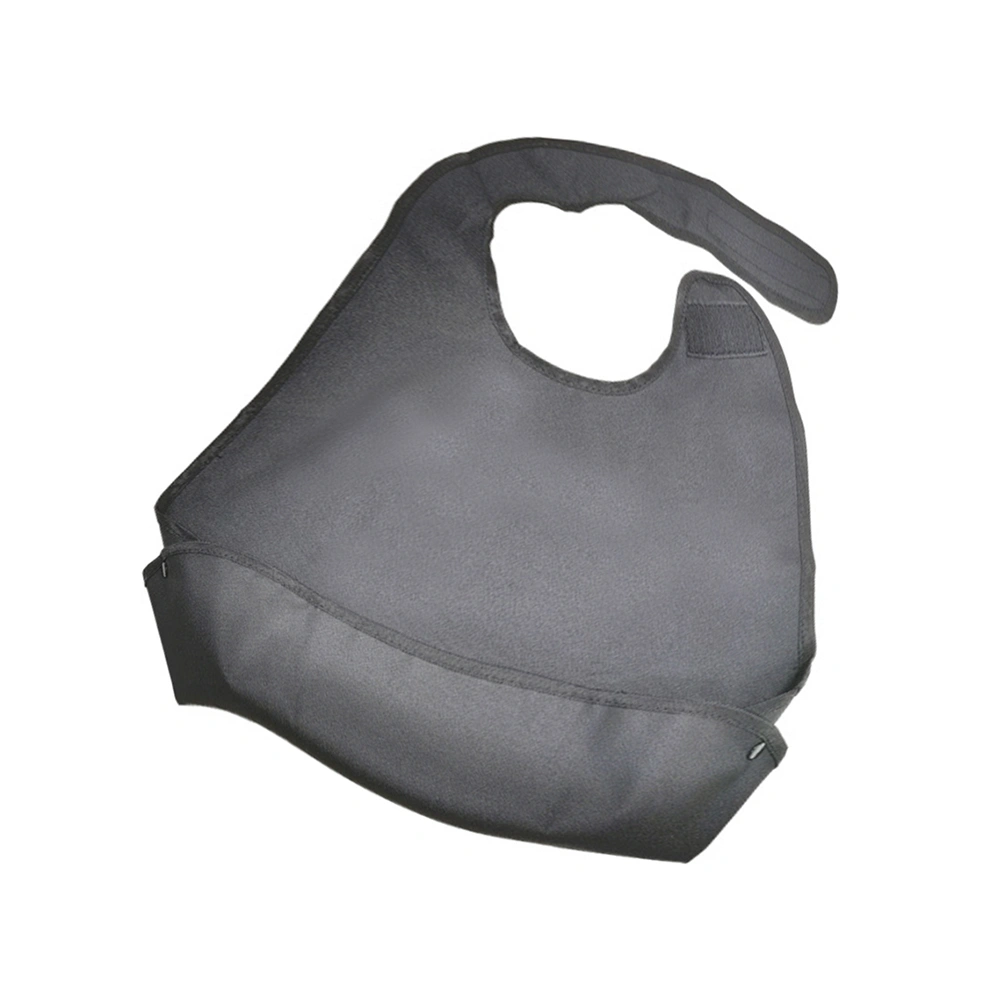 1pc Adult Bib Waterproof Apron Adjustable Washable Mealtime Clothes Protector