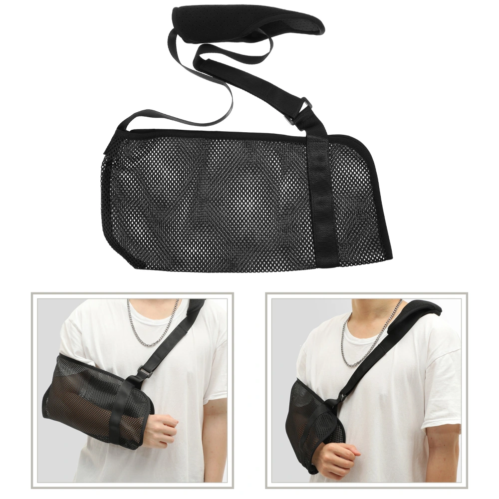 Adjustable Shoulder Immobilizer Breathable Arm Sling Ergonomic Elbow Protector