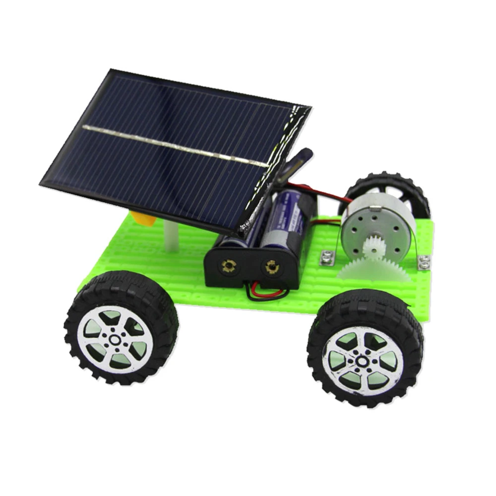 DIY Solar Hybrid Electric Car Assembly Model Kit Kids Funny Handmade Technology Scientific Educational Toys