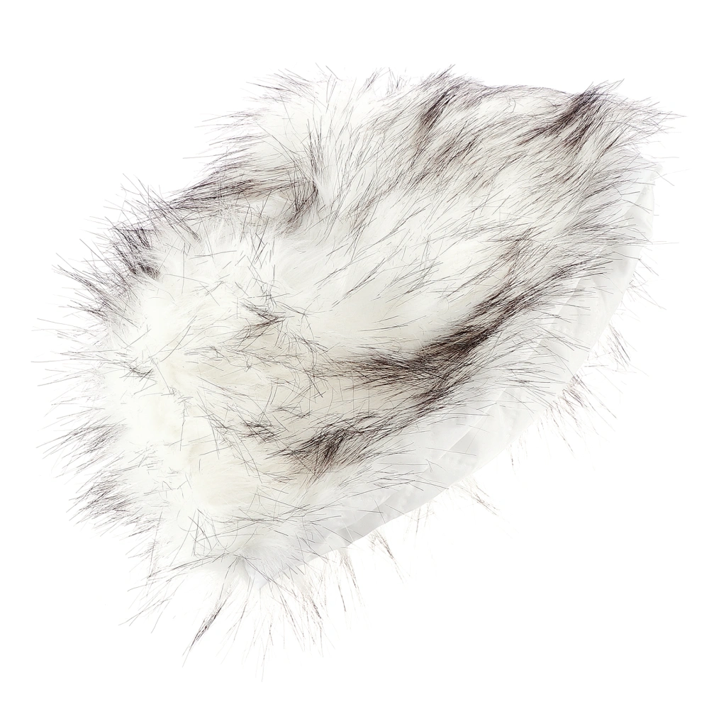 Winter Faux Fur Hat Warm Fashion Fluffy Girls Women Cold Weather Hat