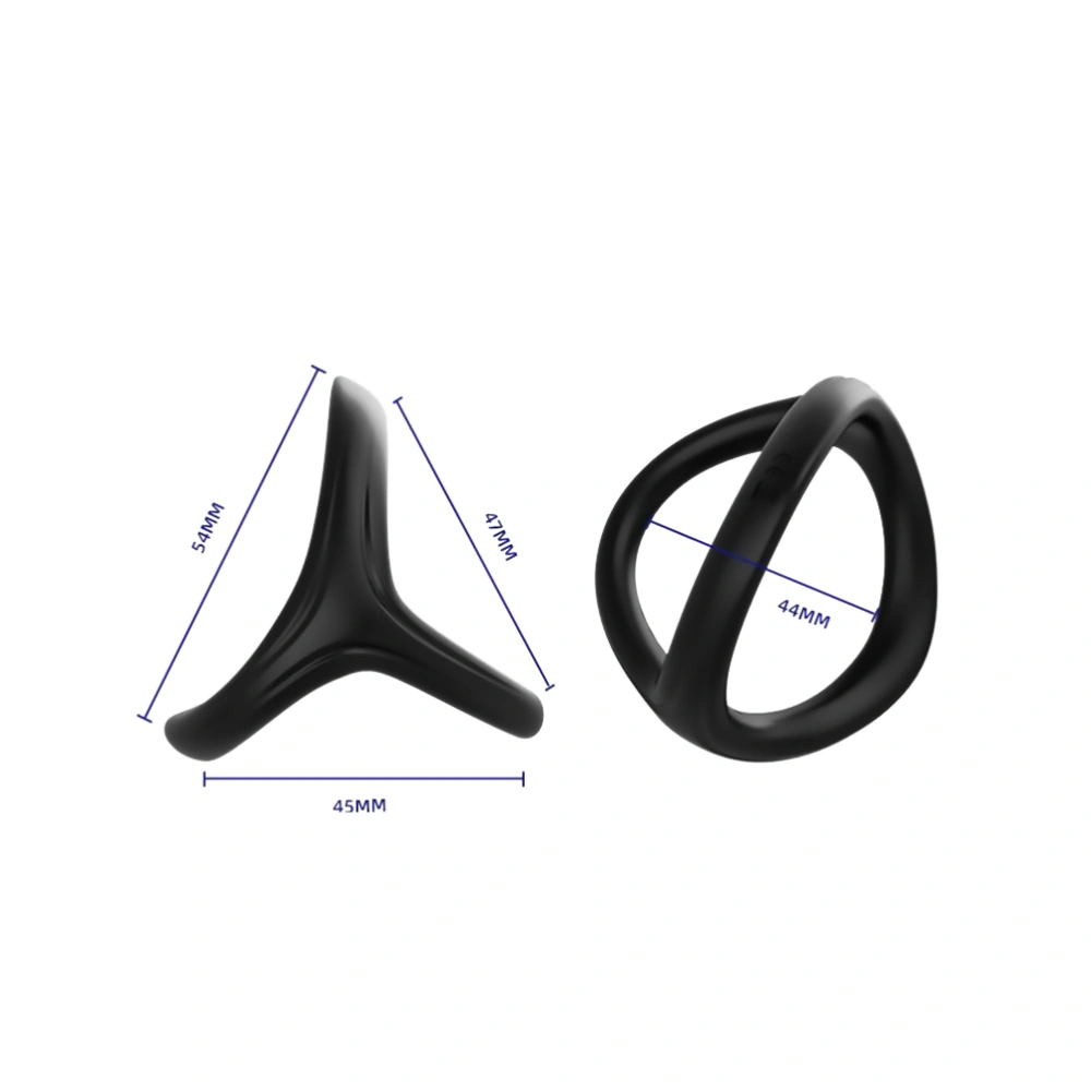 Y-shape Penis Rings Silicone Penis Ring Practical Longer Lasting Penis Ring