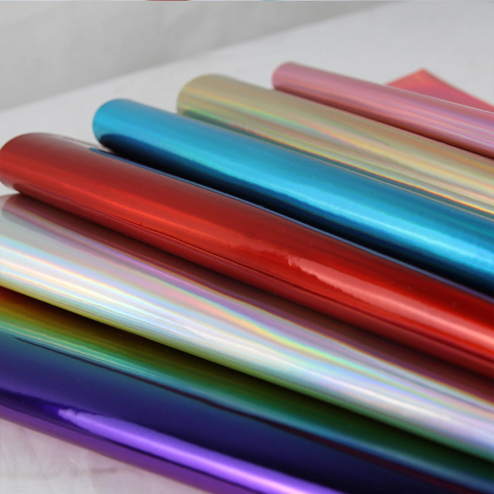 6 Pcs 20x30cm PVC Leather Fabric Synthetic Leather DIY Sewing Material for Handmade Crafts (Six Colors)